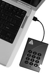 Aegis Padlock Encrypted USB Hard Drive