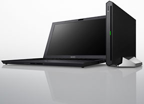 Sony Vaio Z1 with dock