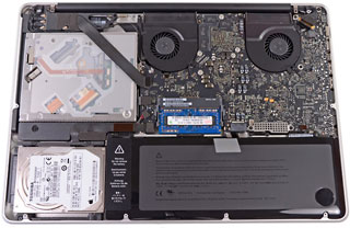 inside the MacBook Pro