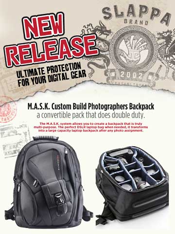 Slappa MASK-DSLR/Laptop Backpack