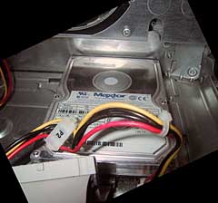 Hard drive in Power Mac G4