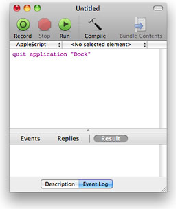 The Quit Dock AppleScript