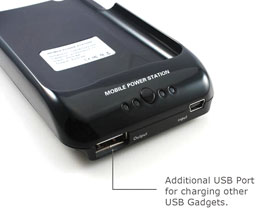 USB Fever Solar Power Pack for iPhone 3G/3GS