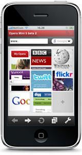 Opera Mini for iPhone