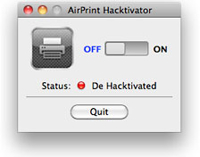 Hacktivator screen shot