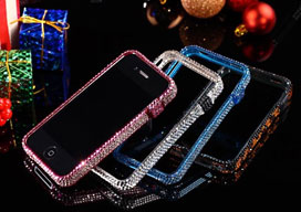 Swarovski Frame Case for iPhone 4