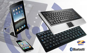 Zippy BT-500 Compact Bluetooth Wireless Keyboard