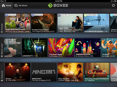 Boxee for iPad