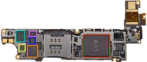 iPhone 4S logic board