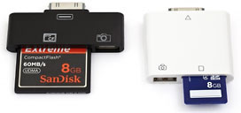 iPad CF and SD Card Readers