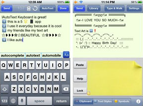 iAutoText Keyboard