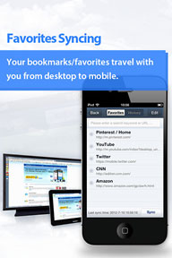 Maxthon syncs favorites across platforms