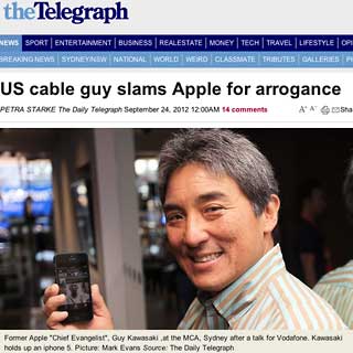 guy Kawasaki slams Apple's Lightning connector