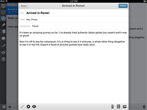 WordPress for iOS
