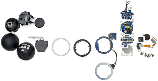 Completely disassembled Nexus Q