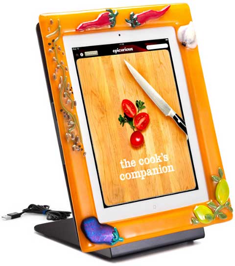 Cooking Themed iPad Dock