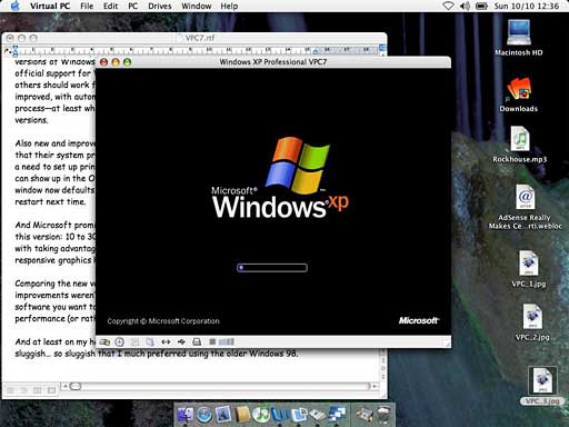 Booting Windows XP