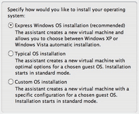 installation options