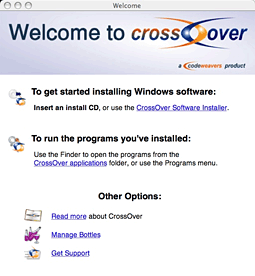 Welcome to CrossOver