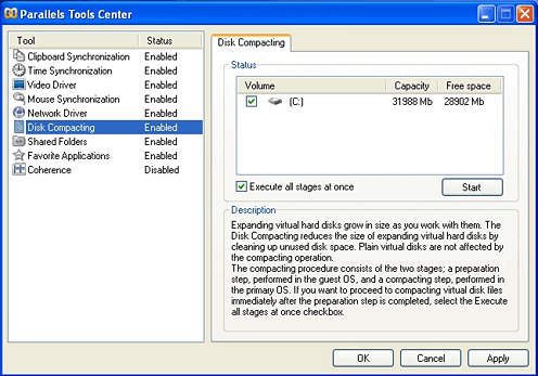 Disk Compacting