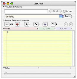 Jotz notepad