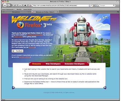 Firefox 3 Beta 5