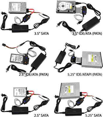 Newer Technology USB 2.0 Universal Drive Adapter Compatible Drives