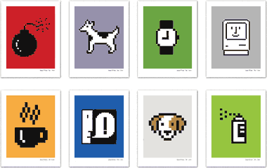 icon designs by Susan Kare