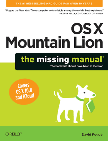 OS X Mountain Lion: The Missing Manual