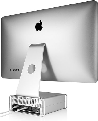 rear of HiRise iMac Stand