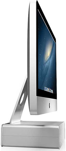 side of HiRise iMac Stand