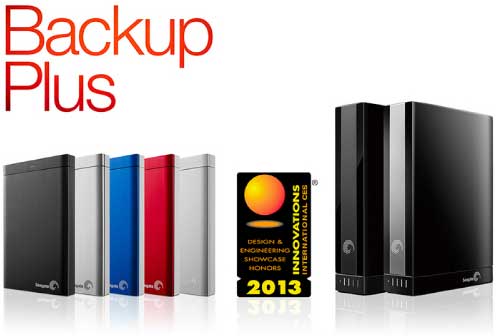 Seagate Backup Plus Family of Hard Drives