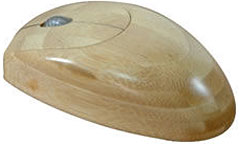 Bamboo optical mouse