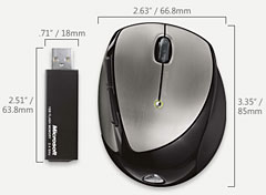 Microsoft Mobile Memory Mouse 8000