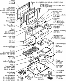 PowerBook 160/165/180 teardown